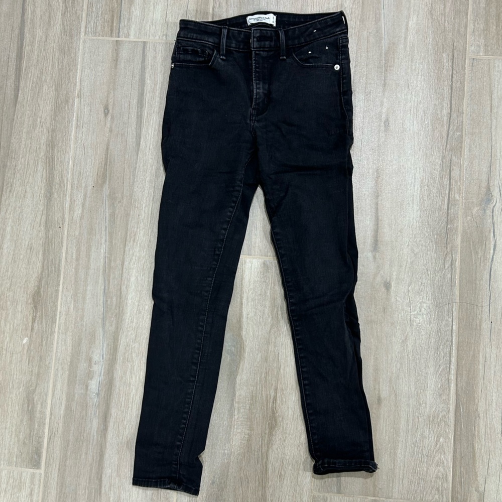 Abercrombie & Fitch Black Skinny Jeans